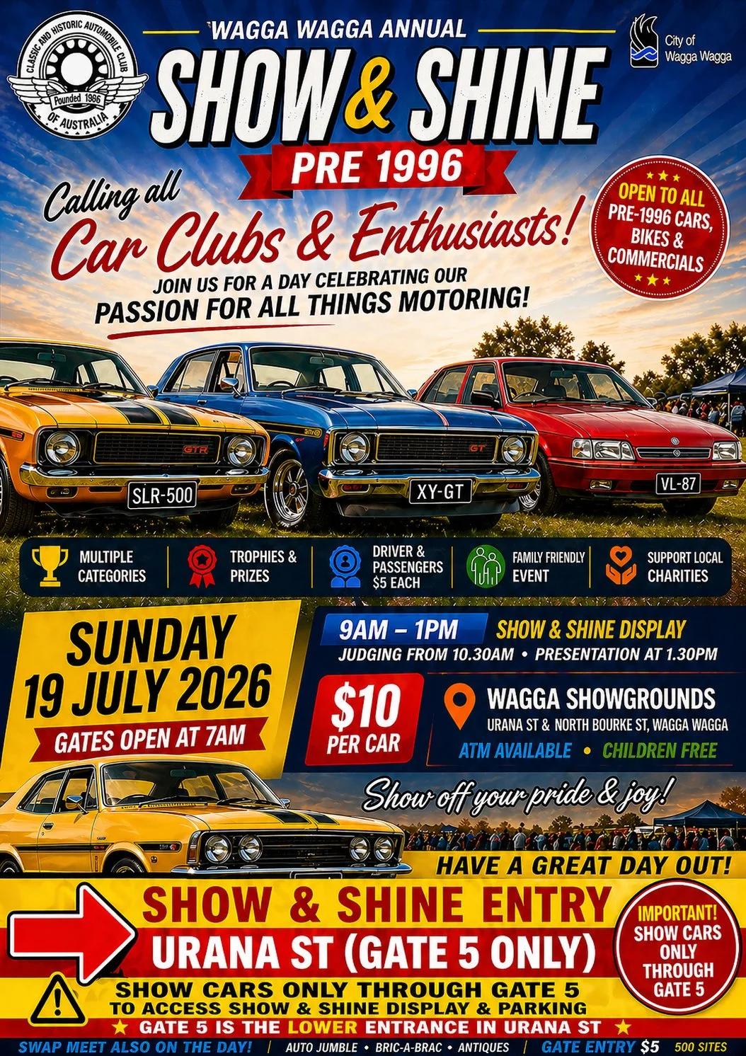 Car Events in Wagga Wagga