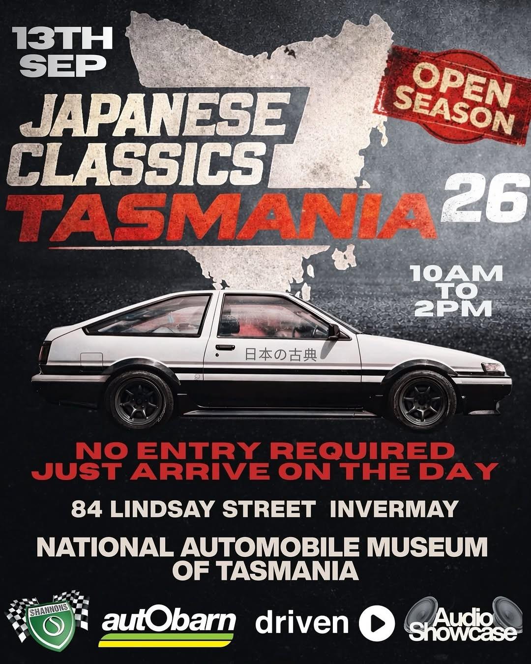 Cars and Coffee in Launceston