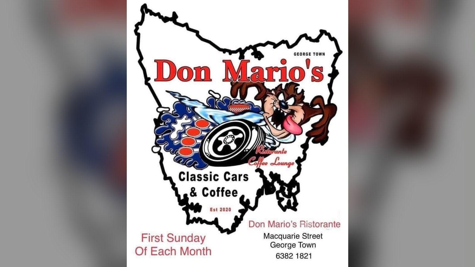 Cars and Coffee in Launceston