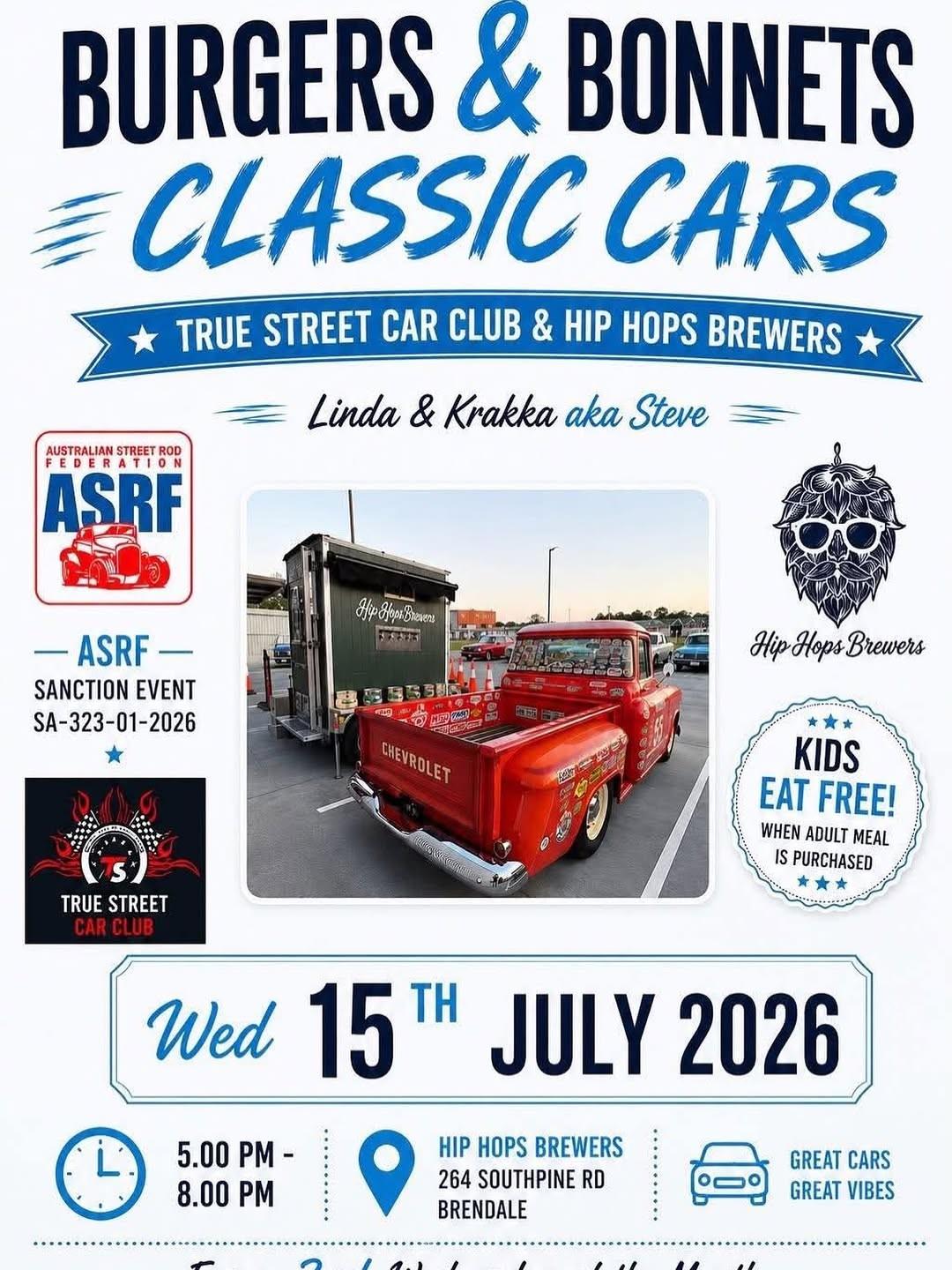 Burgers & Bonnets Classic Cars