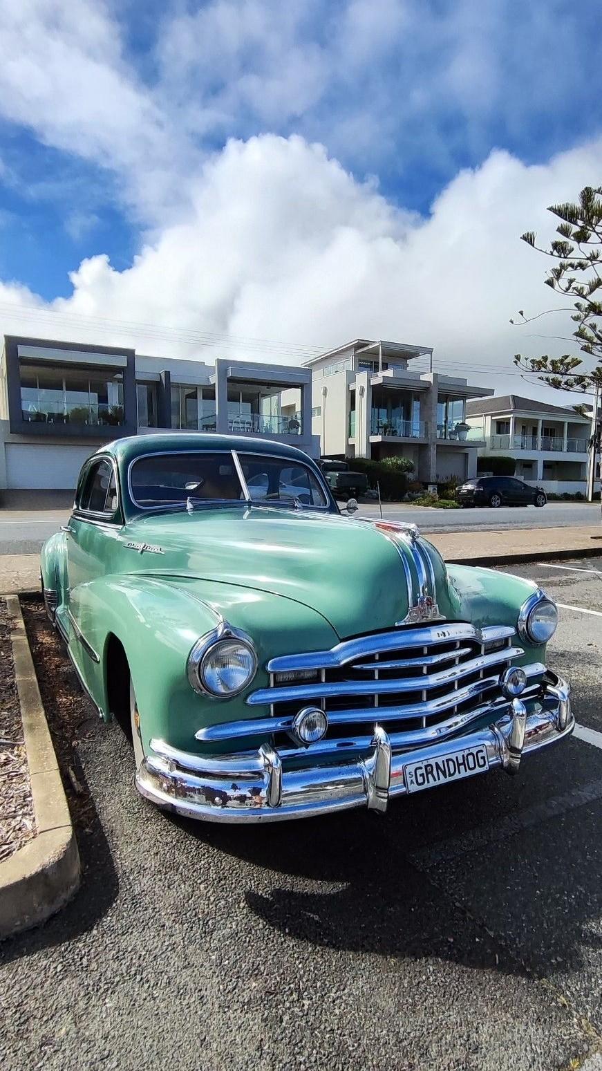 Green Pontiac Streamliner